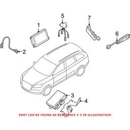 Audi GPS Navigation System Antenna 4L0035503NGRU